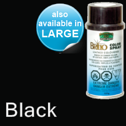 Black Brillo Aerosol 400ml or 150ml Vinyl Dye Plastic Paint Black Brillo Aerosol 400ml or 150ml Vinyl Dye Plastic Paint