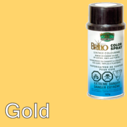 Gold Brillo Aerosol 150ml Vinyl Dye Plastic Paint Gold Brillo Aerosol 150ml Vinyl Dye Plastic Paint