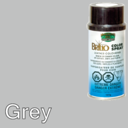 Grey Brillo Aerosol 150ml Vinyl Dye Plastic Paint Grey Brillo Aerosol 150ml Vinyl Dye Plastic Paint