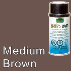 Medium Brown Brillo Aerosol 150ml Vinyl Dye Plastic Paint