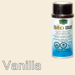 Vanilla (Like Cream) Brillo Aerosol 150ml Vinyl Dye Plastic Paint