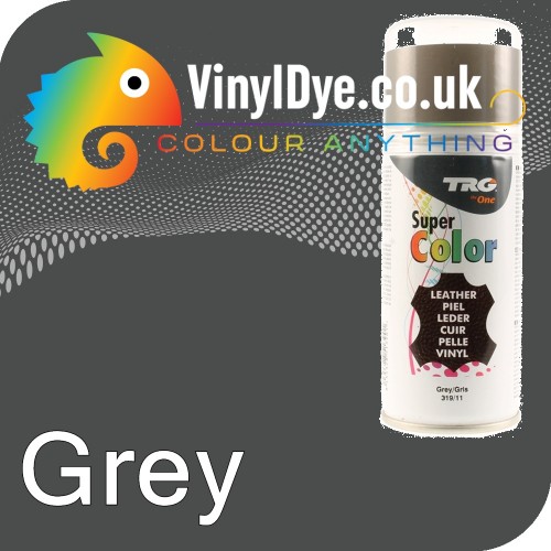 TRG Grey Vinyl Dye Plastic Paint Aerosol 150ml 319