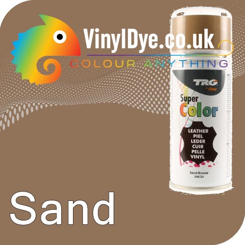 TRG Sand Vinyl Dye Plastic Paint Aerosol 150ml 348