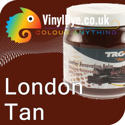 TRG leather dye restore and repair food London Tan 300ml