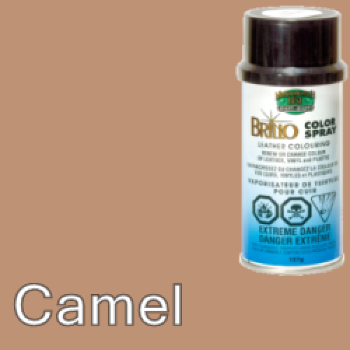 Camel Brillo Aerosol 150ml Vinyl Dye Plastic Paint