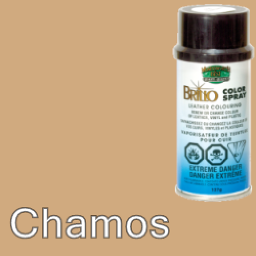 Chamois (Like Light Brown) Brillo Aerosol 150ml Vinyl Dye Plastic Paint