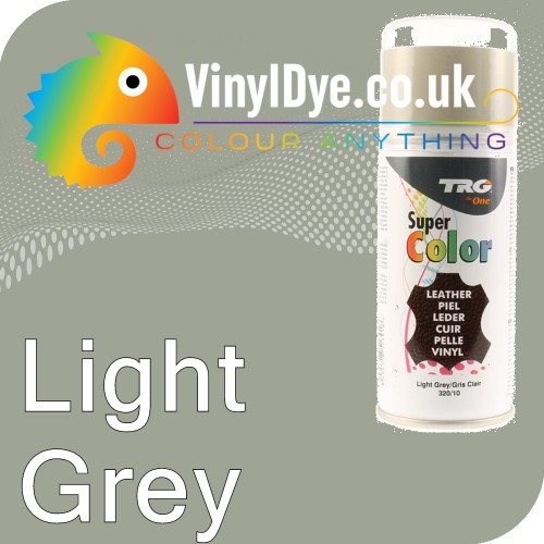 TRG Light Grey Vinyl Dye Plastic Paint Aerosol 150ml 320