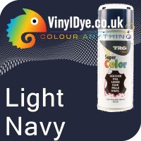 TRG Light Navy Blue Vinyl Dye Plastic Paint Aerosol 150ml 328